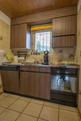 Küche/Küchenzeile in der Unterkunft Chalet Falki