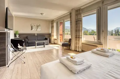 TV/Unterhaltungsangebot in der Unterkunft Hotel Castel