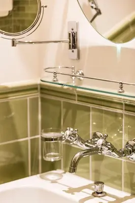 Ein Badezimmer in der Unterkunft Grandhotel Giessbach