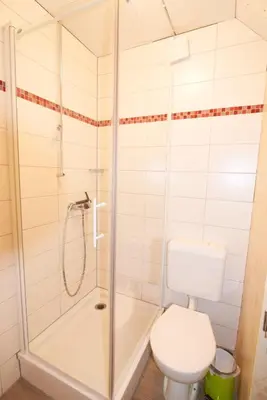 Ein Badezimmer in der Unterkunft New West Station