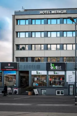 Das Gebäude in dem sich das Hotel befindet