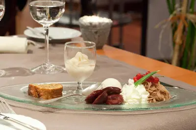 Essen im Hotel oder in der Nähe