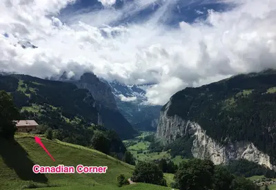 Naturlandschaft in der Nähe der Ferienwohnung