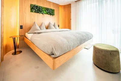 Ein Bett oder Betten in einem Zimmer der Unterkunft Boutique Hotel La Gorge