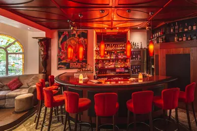 Ein Sitzbereich in der Unterkunft Boutique Hotel Albana Real - Restaurants & Spa