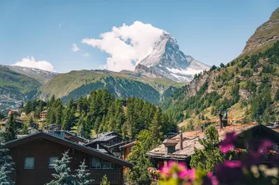 Naturlandschaft in der Nähe des Hotels