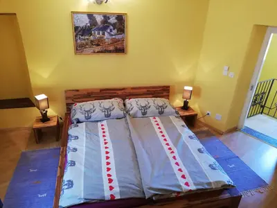 Ein Bett oder Betten in einem Zimmer der Unterkunft Cà di Noni