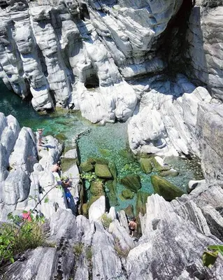 Naturlandschaft in der Nähe des Ferienhauses