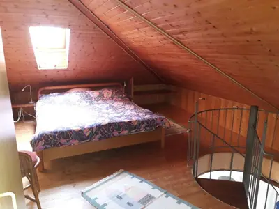 Ein Bett oder Betten in einem Zimmer der Unterkunft Casa Tita