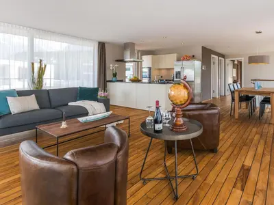 Ein Sitzbereich in der Unterkunft Deltapark Vitalresort****