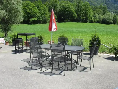 Naturlandschaft in der Nähe des Bauernhofs
