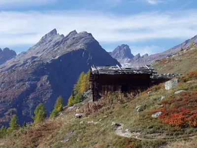 Naturlandschaft in der Nähe des Gasthauses