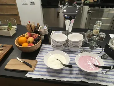 Essen im Hotel oder in der Nähe