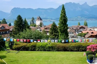 Naturlandschaft in der Nähe der Ferienwohnung
