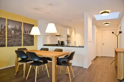 Küche/Küchenzeile in der Unterkunft Apartment Silberdistel - GRIWA RENT AG
