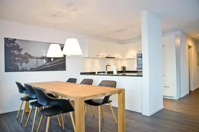 Küche/Küchenzeile in der Unterkunft Apartment Alperose - GRIWA RENT AG