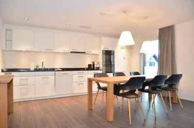 Küche/Küchenzeile in der Unterkunft Apartment Narzisse - GRIWA RENT AG