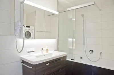 Ein Badezimmer in der Unterkunft Apartment Narzisse - GRIWA RENT AG