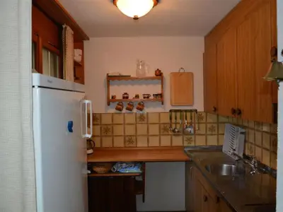 Küche/Küchenzeile in der Unterkunft Apartment Simmental by Interhome