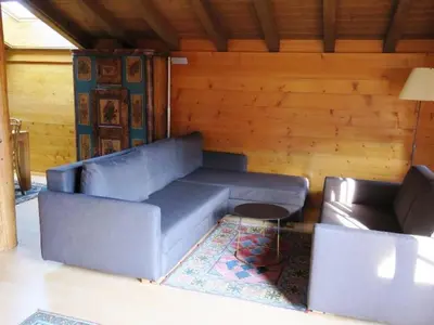 Ein Sitzbereich in der Unterkunft Apartment Silberdistel by Interhome