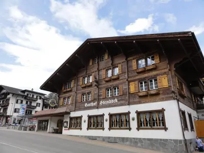 Das Gebäude in dem sich das Hotel befindet
