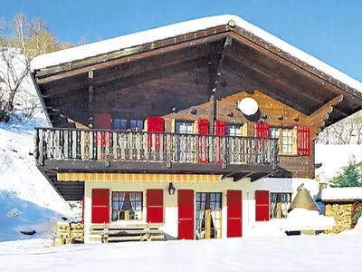 Das Gebäude in dem sich das Chalet befindet