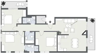 Grundriss der Unterkunft Ferienhaus Matterhorngruss