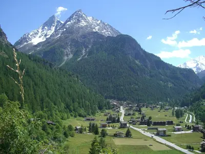 Naturlandschaft in der Nähe des Hotels