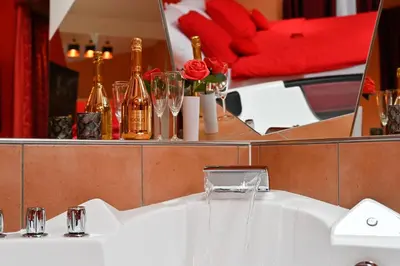 Getränke in der Unterkunft Loveroom