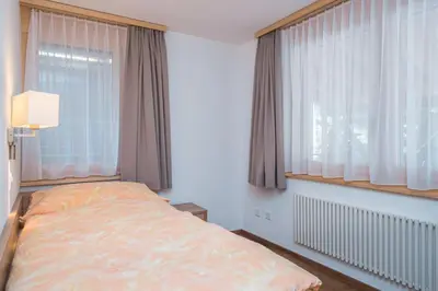 Ein Bett oder Betten in einem Zimmer der Unterkunft Ferienhaus Felicé