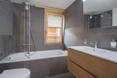 Ein Badezimmer in der Unterkunft Ferienhaus Felicé