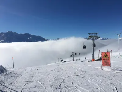 Alpenhotel Schlüssel im Winter