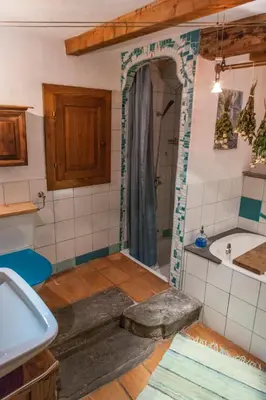 Ein Badezimmer in der Unterkunft Bed and Breakfast da Toldo