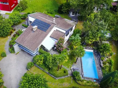 Der Swimmingpool an oder in der Nähe von Villa delle Palme