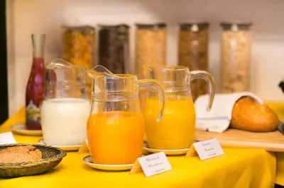 Essen im Hotel oder in der Nähe