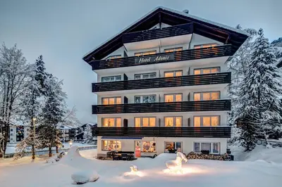 Hotel Adonis im Winter