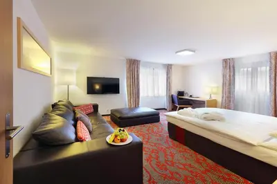 TV/Unterhaltungsangebot in der Unterkunft Hotel Garni Testa Grigia