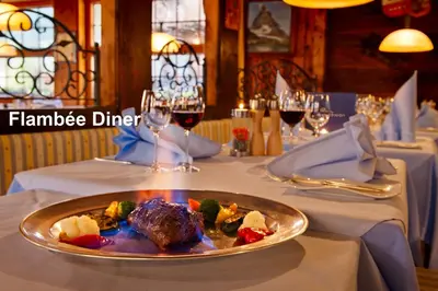 Essen im Hotel oder in der Nähe