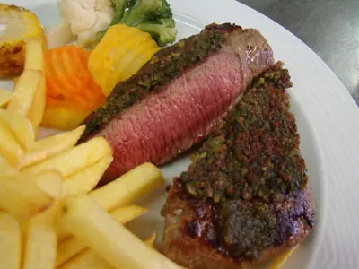 Essen im Hotel oder in der Nähe