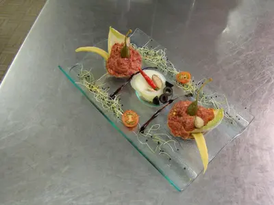 Essen im Hotel oder in der Nähe