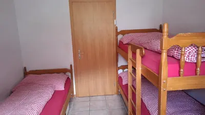 Ein Bett oder Betten in einem Zimmer der Unterkunft Chalet Sonnenblick