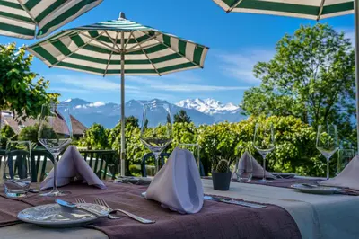 Naturlandschaft in der Nähe des Hotels