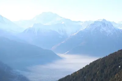 Naturlandschaft in der Nähe des Ferienhauses