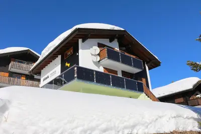 Haus-Aristella im Winter