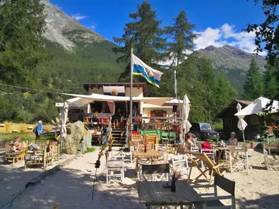 Naturlandschaft in der Nähe der Ferienwohnung