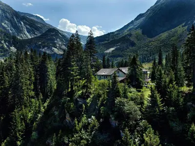 Naturlandschaft in der Nähe des Hotels