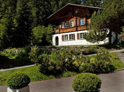Ein Garten an der Unterkunft Hotel und Naturresort Handeck