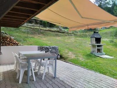 Ein Garten an der Unterkunft Chalet Gärlich