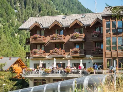 Naturlandschaft in der Nähe der Lodge