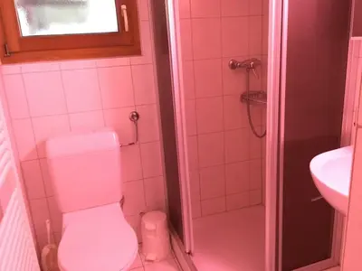 Ein Badezimmer in der Unterkunft Chalet Marina